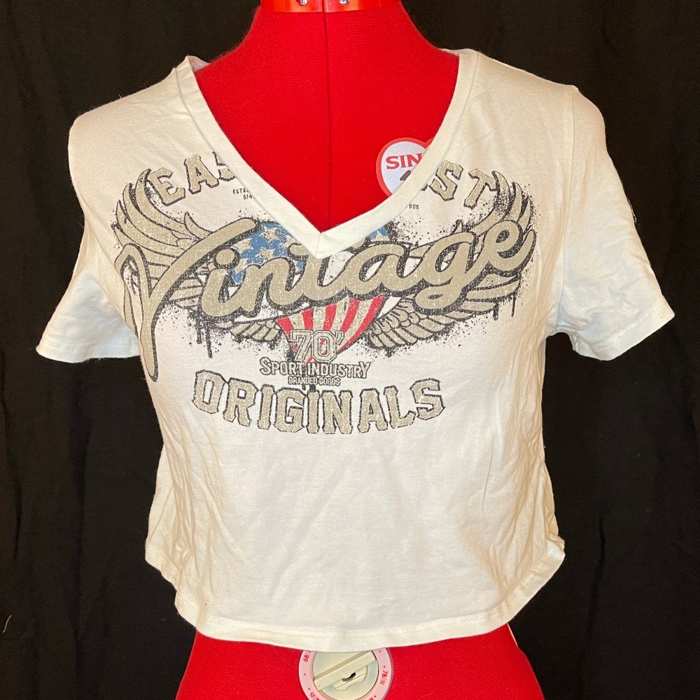 Graphic Crop Top